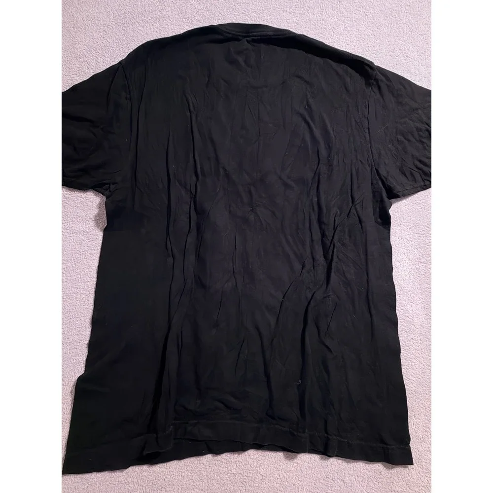 Batman Logo T Shirt‎ Men's Size L Graphic Tee Black